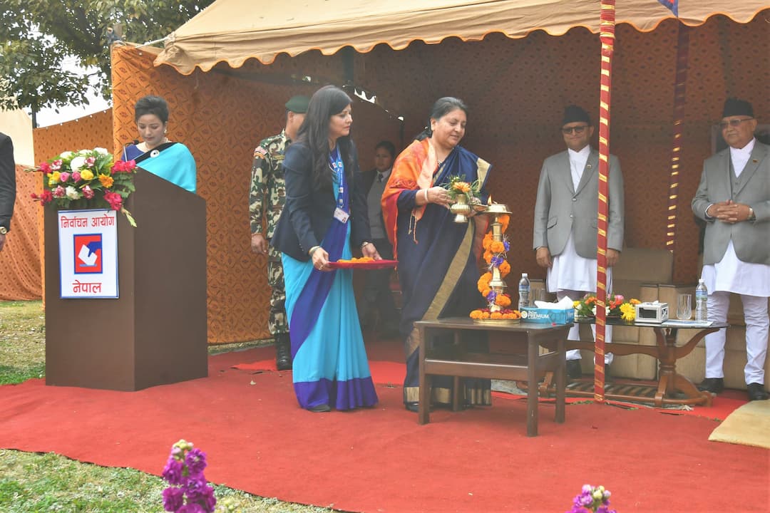 Election Day Celebrations in Nepal